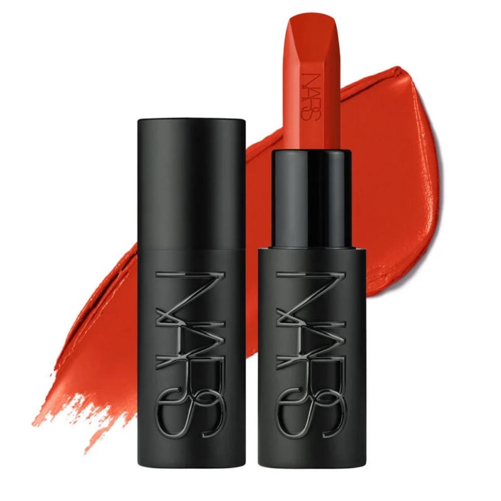 NARS EXPLICIT SATIN LIPSTICK INSOLENT RED FULL SZ-REFILLABLE, SOFT, RICH, STUN❤️